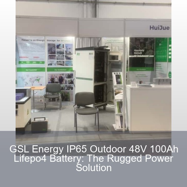 GSL Energy IP65 Outdoor 48V 100Ah Lifepo4 Battery: The Rugged Power Solution